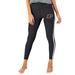 Women's Concepts Sport Charcoal/White Purdue Boilermakers Centerline Knit Leggings