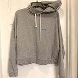 Madewell Tops | Madewell X Charity: Water Embroidered Hoodie | Color: Blue/Gray | Size: Xl