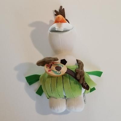 Disney Toys | Authentic Disney Store Hawaiian Olaf Plush Frozen | Color: Green/White | Size: Osbb