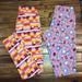 Lularoe Pants & Jumpsuits | Bundle Of 2 Pairs Of Disney Lularoe Leggings | Color: Orange/Pink | Size: One Size
