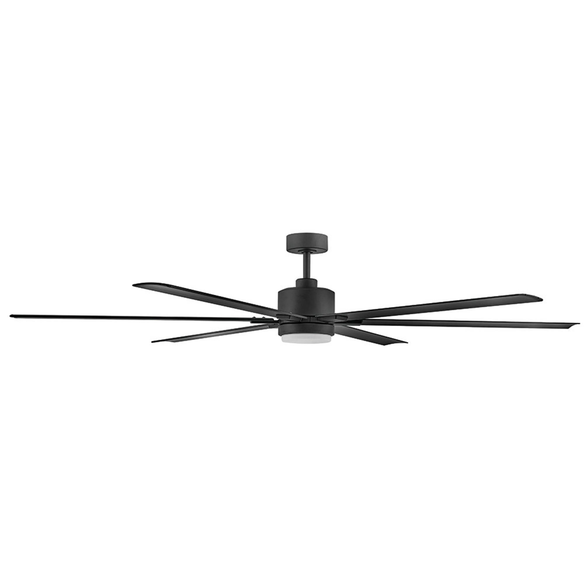 Hinkley Lighting Indy Maxx 82 Inch Ceiling Fan with Light Kit - 900982FMB-LDD