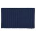 Latitude Run® Freemon Ribbed Rectangle 100% Cotton Bath Rug 100% Cotton in Blue | 0.25 H x 17 W in | Wayfair D82E3E000DD1445A8C0B7B5C275C000D