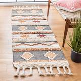Gray 27 x 1 in Area Rug - Latitude Run® Bakerhill Hand-Knotted Wool/Cotton Ivory Area Rug Wool | 27 W x 1 D in | Wayfair
