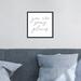 Oliver Gal Typography & Quotes Going Places Gray Travel Quotes & Sayings - Textual Art on Canvas in Gray/White | 12 H x 12 W x 1.5 D in | Wayfair