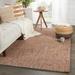 Brown/Orange 108 x 0.44 in Area Rug - Bayou Breeze Bobb Handmade Orange/Brown Area Rug /Viscose/Wool/Jute & Sisal | 108 W x 0.44 D in | Wayfair