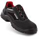Heckel Unisex 6701348 Focus 2.0 S3 Low Safety Shoes, Size 48 Arbeitsschuhe, Schwarz Rot, EU