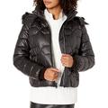Marc New York by Andrew Marc Women's Ponce Faux-Fur Coat, Black, Large