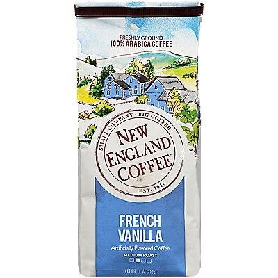 New England Coffee French Vanilla Coffee 11 Oz Ground - Kosher Coffee