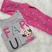 Disney Matching Sets | Minnie Mouse 2pc Outfit | Color: Pink/White | Size: 4g