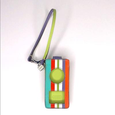 Coach Other | Coach Ipod Multi-Color Leather Case | Color: White | Size: 3.75 X 1.75 X .5