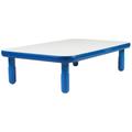 "BaseLine 48"" x 30"" Rectangular Table - Royal Blue with 12"" Legs - Children's Factory AB745RPB12"
