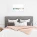 Willa Arlo™ Interiors Abstract Stood Still & Wondered Cool by Oliver Gal - Print on Canvas in White | 24 H x 36 W x 1.5 D in | Wayfair