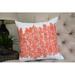 Lark Manor™ Newt Square Pillow Cover & Insert Polyester/Polyfill blend in Orange | 16 H x 16 W x 6 D in | Wayfair CACDCB7366DA44CE8DBBFC6B8F27A003