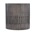 Bernhardt Miramar Drum Outdoor End Table Stone/Concrete in Black/Gray | 19.88 H x 19.69 W x 19.69 D in | Wayfair X01124