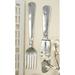Mercer41 3 Pieces Aluminum Knife, Spoon & Fork Utensils Wall Decor Metal in Gray | 23 H x 16 W x 2 D in | Wayfair ALCT3681 26282975
