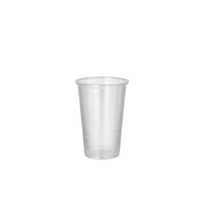 Papstar 3000 Stück Plastikbecher (PP), 0,2 l Ø 7,03 cm · 9,9 cm transparent