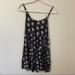 American Eagle Outfitters Dresses | Floral Tank Top Mini Dress Women’s Xs | Color: Black/Gray | Size: Xs