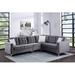 Gray Reclining Sectional - Everly Quinn Mersinlik 106" Wide Velvet Symmetrical Corner Sectional Velvet | 35 H x 106 W x 83 D in | Wayfair