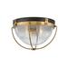 Hinkley Lighting Crew 16 Inch 2 Light Flush Mount - 4841HB