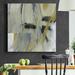 Ebern Designs Alder Creek III - Wrapped Canvas Print Metal in Black/Gray/Green | 40 H x 40 W x 1 D in | Wayfair E68E5C2D82534A02B224D90F19169F32