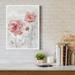 Andover Mills™ Blush Botanical II - Wrapped Canvas Painting Print Canvas in Gray/Pink | 12 H x 8 W x 1 D in | Wayfair