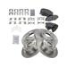 2003-2007 Honda Accord Front and Rear Brake Pad and Rotor Kit - TRQ BKA11291