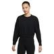 Nike Damen Cropped Fleece Training Crew schwarz