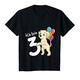 Kinder 3. Geburtstag Ich bin schon 3 Jahre Hund T-Shirt
