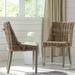 Birch Lane™ Parklawn Side Chair in Gray Wicker/Rattan in Brown/Gray/Red | 33.8 H x 20.8 W x 22.8 D in | Wayfair EE7C663621DC4D9B9408E01885CDFF28