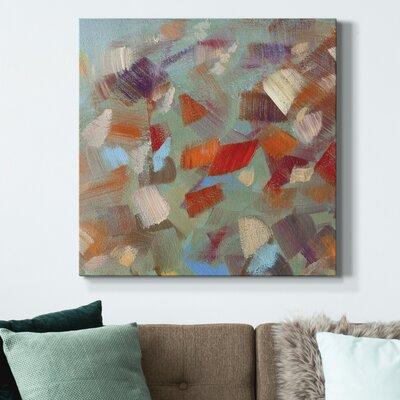 Wrought Studio™ Confetti Party I - Wrapped Canvas Print Metal | 32 H x 32 W x 1 D in | Wayfair 35562398A5B54DB9BDF123B235615EA5