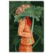 Oliver Gal Fashion & Glam Within Monstera Fashion Lifestyle - Graphic Art Print on Canvas in Green/Orange | 24 H x 16 W x 1.5 D in | Wayfair