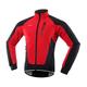 ARSUXEO Men's Cycling Jacket Winter Thermal Fleece Softshell MTB Bike Outwear 20B Red S