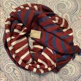 J. Crew Accessories | Net Infinity Scarf Jcrew | Color: Blue/Red | Size: Os
