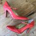 J. Crew Shoes | J. Crew Coral Red Patent Leather Alessia Pumps | Color: Orange/Red | Size: 10
