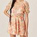 Free People Dresses | For Love Lemon Winnie Embroidered Belt Mini Dress | Color: Orange/Yellow | Size: Xs