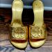 Tory Burch Shoes | Gorgeous Tory Burch Gold Sandals | Color: Gold | Size: 7