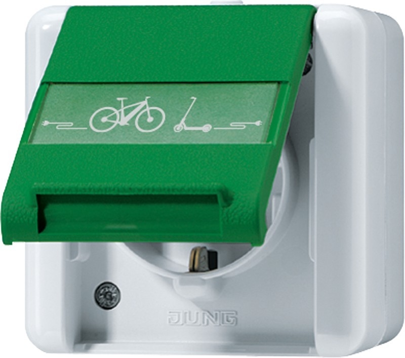 Jung SCHUKO Steckdose 820 GN NAWEB 820GNNAWEB Image