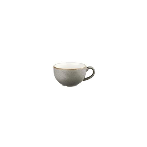 12 x Milchkaffeetasse 0,34l STONECAST peppercorn grey