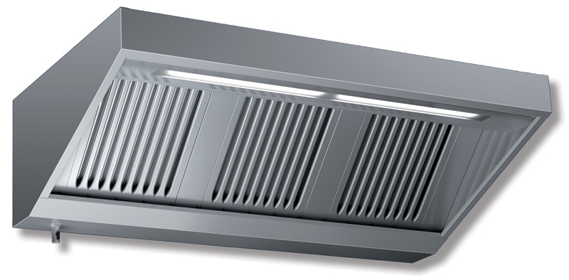 GGG WM100 90 Wandhaube mit Motor STANDART Kastenhaube Wandhaube Image
