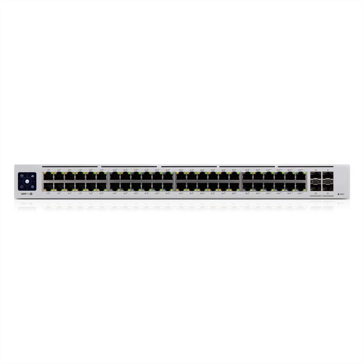 UBIQUITI NETWORKS UBIQUITI USW-Pro-48-POE 802.3at/bt Gen2 48-Port PoE Gigabit Switch mit SFP+ Image