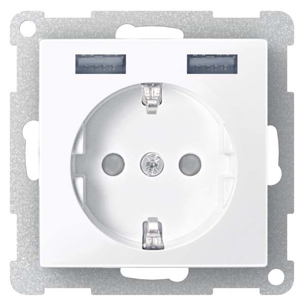 Merten SCHUKO-Steckdose MEG2366-0460 Image