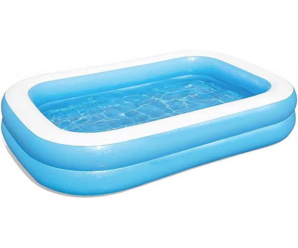 Bestway Schwimmbecken Family Pool, 262 x 175 x 50 cm, 778 L, blau / weiß Image
