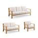 Calhoun Seating Replacement Cushions - Double Chaise, Solid, Rumor Stone Double Chaise, Standard - Frontgate