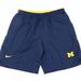 Nike Shorts | Nike University Of Michigan Basketball Gym Shorts | Color: Blue | Size: Xl
