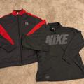 Nike Jackets & Coats | (2) - Men’s Nike Jackets | Color: Black/Red | Size: Xxl