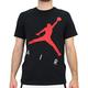 Air Jordan Mens Jumpman Crew Short Sleeve Perform T-Shirt Black/Gym Red M