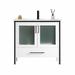 Blossom 36" Single Bathroom Vanity w/ Sink in White | 35 H x 36 W x 19 D in | Wayfair 024 36 01 C