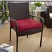 Lark Manor™ Crimson Square Indoor/Outdoor Dining Chair Cushion Polyester in Red | 20 W x 19 D in | Wayfair ALTH2139 41750188