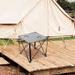 ARROWHEAD Outdoor Folding Camping Table Metal in Gray | 23.63 H x 24 W x 22 D in | Wayfair KKS0230U