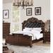 Astoria Grand Liao Standard Bed Wood and /Upholstered/Faux leather in Brown | Queen | Wayfair 5E5012CDD4AC4119AFD80EC086DBBA84
